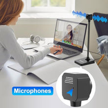 Load image into Gallery viewer, AlKOR USB Document Camera for Teaching &amp; Distance Learning,Manual Focus Webcam with Mic, Foldable Design for Mac OS/Windows/Chromebook-Online Classes, Web Conferencing &amp; Live Demos,Remote Work, Black_4266
