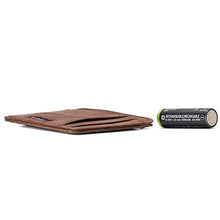 Load image into Gallery viewer, Alpine Swiss RFID Minimalist Oliver Front Pocket Wallet For Men Leather Hampton Collection Nubuck Tan, NubuckTan_2012
