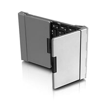 Load image into Gallery viewer, Aluratek Portable Aluminum Tri-Fold Bluetooth Keyboard (Standard Full-Size) with Built-In Rechargeable Battery for iPhone, Smartphone, iPad, Tablet, Mac, PC (ABLKO4F) Black_605
