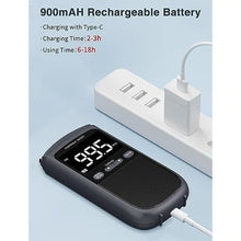 Load image into Gallery viewer, AM FM Walkman Radio:900mAh Rechargeable Portable Transistor Pocket Radio with Best Reception Digital Tuning, LCD Screen,Stereo Earphone Jack, Sleep Timer and Alarm Clock for Jogging,Walking Grey_1444
