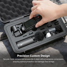 Load image into Gallery viewer, AMAZEAR Waterproof Hard Case Compatible with DJI OSMO Pocket 4 / Xtra Muse, Pocket4 Creator Combo Accessories Small Hard Shell Cover Travel Box for Carrying, Protection, Storage, Organization, Black_712
