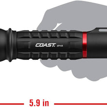Load image into Gallery viewer, Coast XP11R 2600 Lumen USB-C Rechargeable LED Flashlight with Slide Focus and Pure Beam Focusing Optic, 4 Light Modes, Black
