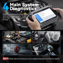 Load image into Gallery viewer, XTOOL D5S OBD2 Scanner, 16 Resets, Engine ABS SRS Transmission Scan Tool
