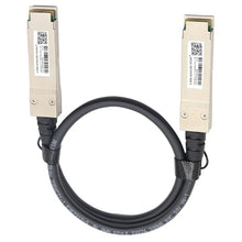 Load image into Gallery viewer, 200G QSFP56 to QSFP56 PAM4 Ethernet Passive Direct Attach Copper Twinax Cable Compatible with Arista CAB-Q56-Q56-3M (3m / 9.84ft)
