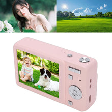 Load image into Gallery viewer, ciciglow Digital Camera, 64MP HD Autofocus 4K Retro Sliding Camera, 16X Digital Zoom CCD Cameras with 2.8 Inch Screen for Teens Adult Beginner (Pink)
