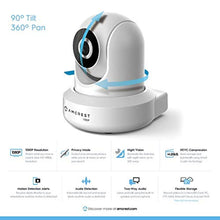 Load image into Gallery viewer, Amcrest 1080p WiFi Camera Indoor, 2MP Pan/Tilt Home Security Camera, Auto-Tracking, Motion &amp; Audio Detection, Privacy Mode, Enhanced Browser Compatibility, H.265, Two-Way Talk IP2M-841W-V3 (White)_2871
