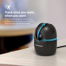 Load image into Gallery viewer, Amcrest 1080P WiFi Camera Indoor, Nanny Cam, Dog Camera, Sound &amp; Baby Monitor, Human &amp; Pet Detection, Motion-Tracking, 2.4Ghz Only, Pan/Tilt Wireless IP Camera, Night Vision, Smart Home ASH21-B, ASHBBlack_573
