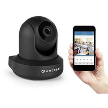 Load image into Gallery viewer, Amcrest ProHD 1080P POE (Power Over Ethernet) IP Camera with Pan/Tilt, Two-Way Audio, Optional Cloud Recording, Full HD (1920TVL) @ 30FPS, Wide 90 Viewing Angle and Night Vision IP2M-841EB (Black)_1052
