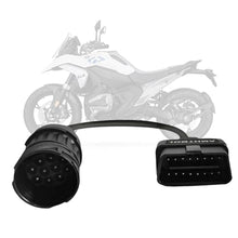 Load image into Gallery viewer, AMHTDOL OBD2 Adapter for BMW 10Pin GS-911 Male to 16Pin Male OBD Cable, Black_1
