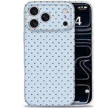 Load image into Gallery viewer, Amzfield Compatible with iPhone 17 Pro Cute Pink Small Polka Dot Phone Case, BSDOTBLUE_1
