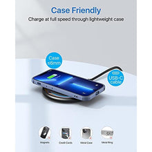 Load image into Gallery viewer, andobil Wireless Charger [2022 Advanced Chip] Qi-Certified 15W/10W/7.5W Safest Wireless Charging Pad Compatible Samsung Galaxy S22/S22 Ultra/S21/S21 Fe/S20/S10/Note 20/10, iPhone 13/13 Pro/12/11/XS/X, PremiumBlack_1250
