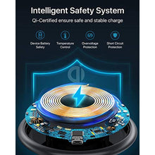 Load image into Gallery viewer, andobil Wireless Charger [2022 Advanced Chip] Qi-Certified 15W/10W/7.5W Safest Wireless Charging Pad Compatible Samsung Galaxy S22/S22 Ultra/S21/S21 Fe/S20/S10/Note 20/10, iPhone 13/13 Pro/12/11/XS/X, PremiumBlack_1251
