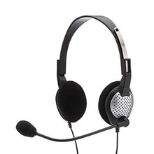 Load image into Gallery viewer, Andrea Electronics C1-1022600-1 model NC-185 VM USB High Fidelity Stereo USB Computer Headset with Noise Canceling Microphone and Volume/Mute Controls, Black_8482
