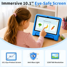 Load image into Gallery viewer, Android 15 Kids Tablet 10.1 Inch, Octa-Core Processor, Case Included,Blue_1319
