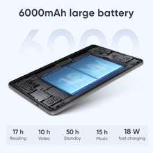 Load image into Gallery viewer, Android 15 Tablet 10.1 inch Tablet 2025 Latest Tablets with Keyboard Mouse 24GB+64GB 2TB Expand 6000mAh Octa-Core Processor Dual Camera WiFi 1280x800 IPS 18W Fast Charging (Black)_3792
