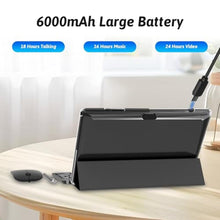 Load image into Gallery viewer, Android 15 Tablet 10 inch Tablet 2 IN 1 Tablets with Keyboard Mouse Case Stylus 18GB RAM 128GB ROM 2TB Expand, Android 15 Tableta 10.1" IPS 6000mAh Battery Bluetooth Dual Camera 5G WiFi-6 Tablets., Black_1561
