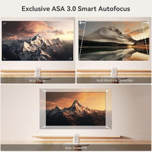 Load image into Gallery viewer, [Android TV/Voice Control] Wanbo T2 Ultra ASA 3.0 Smart Projector with WiFi and Bluetooth, Native 1080P FHD, 500 ANSI, 10W Bi-Channel DSP Stereo Speakers, Portable Movie Projector for Indoor Outdoor, TUltraWhite_5593
