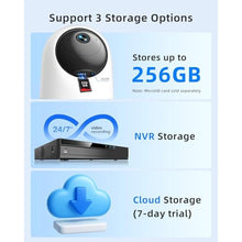 Load image into Gallery viewer, Andyssey 4MP Pet Camera with Phone App, Indoor Camera Plug-in, 5G&amp;2.4GHz, White_150
