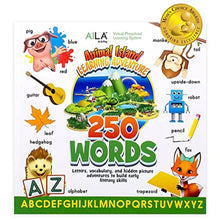 Load image into Gallery viewer, Animal Island Aila Sit &amp; Play Plus Preschool Learning System Essential for Toddlers 12-36 Months Letters (Aila Plus 250 Words Book)_644
