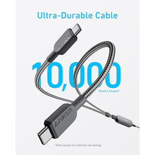 Load image into Gallery viewer, Anker 2-in-1 USB C to USB C Cable, 140W Max (1-Pack, 6 ft, Black)_661
