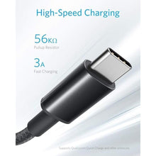 Load image into Gallery viewer, Anker Cable [2 Pack 6ft], USB A to USB C Cable for iPhone 17 Series,Samsung Galaxy S10 S10+, LG V30, Beats Fit Pro and More (Black)._1457

