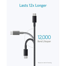 Load image into Gallery viewer, Anker Cable [2 Pack 6ft], USB A to USB C Cable for iPhone 17 Series,Samsung Galaxy S10 S10+, LG V30, Beats Fit Pro and More (Black)._1458
