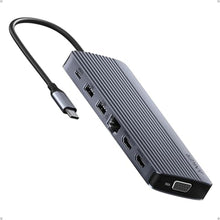 Load image into Gallery viewer, Anker Laptop Docking Station 3 Monitors, 14 in 1 USB C Hub, Triple Display USB C Docking Station with Dual 4K HDMI, 1080p VGA, 80W PD, USB-A/C Data Ports for Dell XPS and More (Charger not Included)_1

