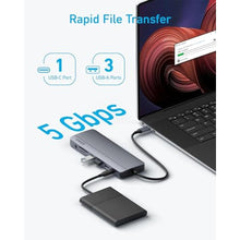 Load image into Gallery viewer, Anker Laptop Docking Station 3 Monitors, 14 in 1 USB C Hub, Triple Display USB C Docking Station with Dual 4K HDMI, 1080p VGA, 80W PD, USB-A/C Data Ports for Dell XPS and More (Charger not Included)_3407
