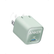 Load image into Gallery viewer, Anker Nano Phone Charger, 30W Portble and Foldable USB C GaN Charger, green_1
