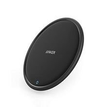 Load image into Gallery viewer, Anker PowerWave Fast Wireless Charging Pad, Qi-Certified, 7.5W Compatible iPhone XR/Xs Max/XS/X/8/8 Plus, 10W Compatible Galaxy S9/S9+/S8/S8+/LG G7, and 5W for All Qi-Enabled Phones (No AC Adapter)_1
