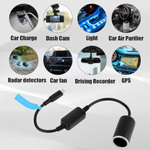 Load image into Gallery viewer, Anker USB C to Cigarette Lighter Adapter - 12V/18W Power Cable for Car LED Light, Dash Cam, GPS, black_640
