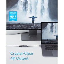 Load image into Gallery viewer, Anker USB C to HDMI Adapter (4K@60Hz), 310 USB-C Adapter (4K HDMI), for MacBook Pro, MacBook Air, iPad Pro, Pixelbook, XPS, Galaxy, and More(Compatible with Thunderbolt 3 Ports), Black_205
