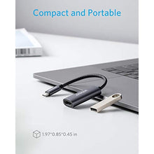 Load image into Gallery viewer, Anker USB C to HDMI Adapter (4K@60Hz), 310 USB-C Adapter (4K HDMI), for MacBook Pro, MacBook Air, iPad Pro, Pixelbook, XPS, Galaxy, and More(Compatible with Thunderbolt 3 Ports), Black_208
