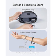 Load image into Gallery viewer, Anker USB C to Lightning Cable, Upcycled-Braided Cord (3 ft), Black_1374
