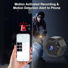 Load image into Gallery viewer, Anlork WiFi Indoor Security Camera,Nanny Camera, 4K Ultra HD Mini Wireless Cameras for Baby,Pets, AI Motion Detection Alerts, Auto Night Vision, Real Time Record Surveillance Cam for Home (Flower), Black_817

