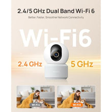 Load image into Gallery viewer, Anona Pano 4K UHD Indoor Camera, Pet/Dog/Baby Security Camera with Phone App, 360 Pan-Tilt, 2.4G/5G Dual-Band Wi-Fi 6, Auto-Tracking, Person/Pet/Baby Crying Detection, Privacy Mode, Two-Way Audio, CamPack_168
