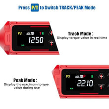 Load image into Gallery viewer, ANPUDS 1/4-inch Drive Digital Torque Wrench, 0.33-22.1Ft.lbs/0.45-30Nm, Adjustable Electronic Torque Wrench Set with 1% Accuracy, Vibration, Buzzer and LED Flash Notification for Bicycle, Car, Red_1476
