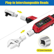 Load image into Gallery viewer, ANPUDS Adjustable Digital Torque Wrench, 0.66-44.29 Ft.lb, 1% Accuracy, Black_5469
