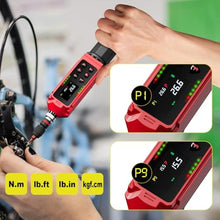 Load image into Gallery viewer, ANPUDS Digital Torque Screwdriver, 0.4-26.6 in-lbs (0.045-3 Nm), 1% Accuracy 1/4" Drive Inch-Pound Torque Screwdriver Set with Buzzer, Vibration &amp; LED Alerts for Electronics, Optics, Precision Repair, Blackred_6130
