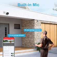 Load image into Gallery viewer, Anpviz 4MP PoE Security IP Bullet Camera with Microphone/Audio Outdoor, IRNightVision_156
