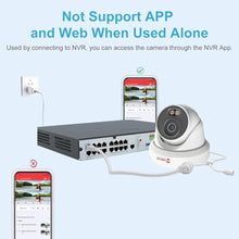 Load image into Gallery viewer, Anpviz 5MP PoE Camera, Turret Security IP Camera Outdoor Wired, Require NVR, White_200
