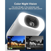 Load image into Gallery viewer, ANRAN 5MP Solar Security Cameras Wireless Outdoor, Solar &amp; Battery Powered, MPWhite_1310
