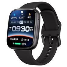 Load image into Gallery viewer, antfit Smart Watch for Women Men Android &amp; iPhone, 1.85" Ultra HD AMOLED Display,10 Day Battery, 3ATM Swimming Waterproof, Answer/Make Calls, Fitness/Heart Rate/Sleep Tracker/100 Sports, Black_1
