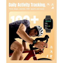 Load image into Gallery viewer, antfit Smart Watch for Women Men Android &amp; iPhone, 1.85" Ultra HD AMOLED Display,10 Day Battery, 3ATM Swimming Waterproof, Answer/Make Calls, Fitness/Heart Rate/Sleep Tracker/100 Sports, Black_1706
