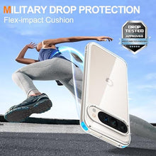 Load image into Gallery viewer, ANTSHARE for Google Pixel 9 Pro XL Case, with 1X Screen Protector, Clear [Not Yellowing] [Military-Grade Drop Protection] Slim Shockproof Protective Cover Phone Case for Pixel 9 Pro XL, Clear_3875
