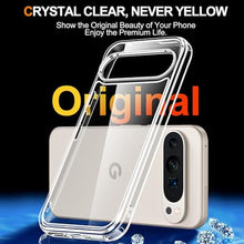 Load image into Gallery viewer, ANTSHARE for Google Pixel 9 Pro XL Case, with 1X Screen Protector, Clear [Not Yellowing] [Military-Grade Drop Protection] Slim Shockproof Protective Cover Phone Case for Pixel 9 Pro XL, Clear_3876
