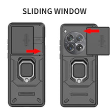 Load image into Gallery viewer, Anvzle for OnePlus 12 5G (Not fit 12R) Case, for OnePlus 12 Case Dual Layer Protective Heavy Duty Armor Rugged [Military-Grade] Protectivewith Lens Protects Magnetic Kickstand Car Holder Phone Case, Black_7345
