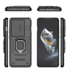 Load image into Gallery viewer, Anvzle for OnePlus 12 5G (Not fit 12R) Case, for OnePlus 12 Case Dual Layer Protective Heavy Duty Armor Rugged [Military-Grade] Protectivewith Lens Protects Magnetic Kickstand Car Holder Phone Case, Black_7346
