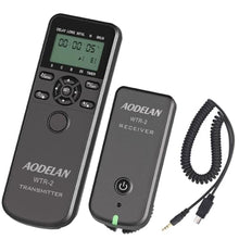Load image into Gallery viewer, AODELAN Wireless Camera Timer Shutter Remote, Timelapse Intervalometer Shutter Remote Release Control for Sony A9 a7 a7III 7RIV ZV-1 a6000 a6400 a6600 RX10 IV; Replaces Sony RM-SPR1, black_1

