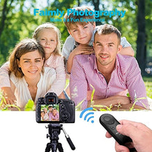Load image into Gallery viewer, AODELAN Wireless Shutter Release for Canon EOS M50,M50 Mark II,M6 Mark II,6D Mark II,T7i,77D,SL2,SL3(EOS 250D),90D,200D,EOS R,800D,Replace Canon BR-E1 Remote Control, Black_8652
